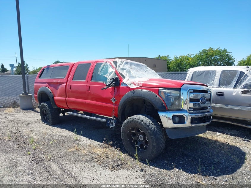 1FT8W3BT6EEB26156 2014 Ford F-350 Lariat auction photo 1