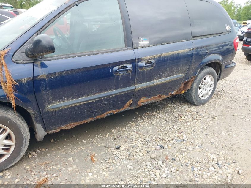 2003 Dodge Caravan VIN: D4GP44R23B301939 Lot: 42965650