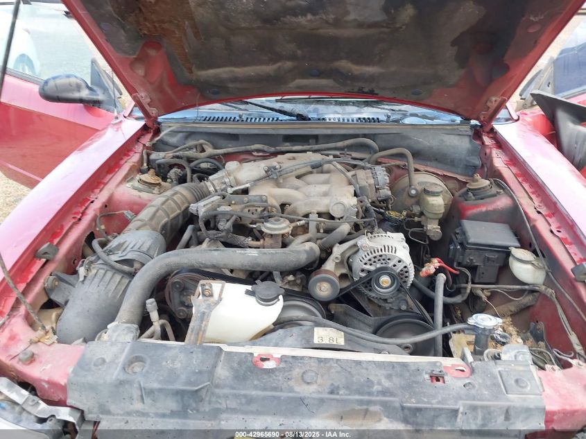 2000 Ford Mustang VIN: 1FAFP4042YF132515 Lot: 42965690