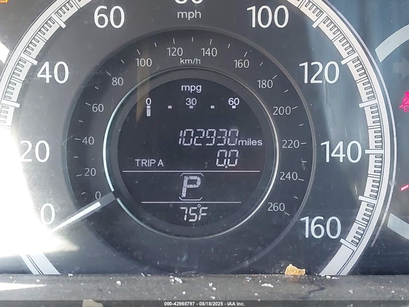 2013 Honda Accord Ex VIN: 1HGCR2F73DA192924 Lot: 42965797