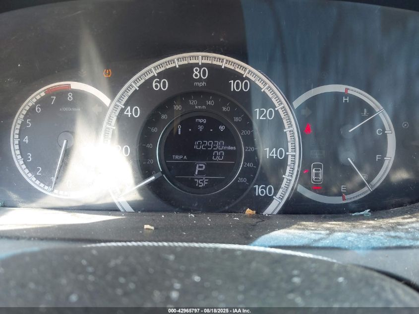 2013 Honda Accord Ex VIN: 1HGCR2F73DA192924 Lot: 42965797