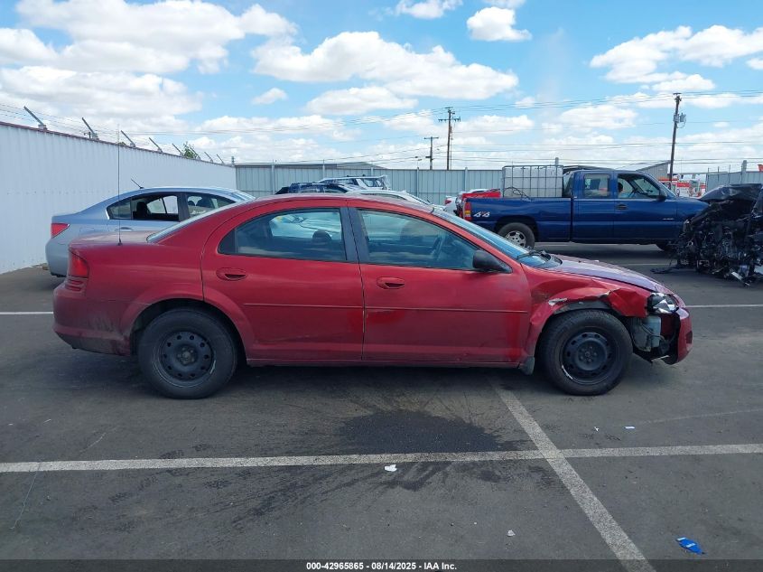 2005 Dodge Stratus Sxt VIN: 1B3EL46R25N697113 Lot: 42965865