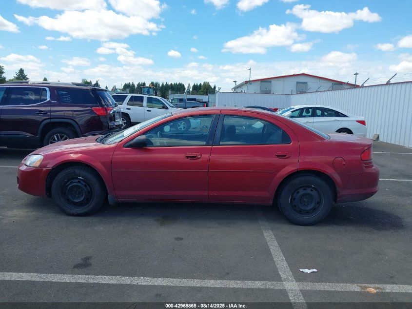 2005 Dodge Stratus Sxt VIN: 1B3EL46R25N697113 Lot: 42965865