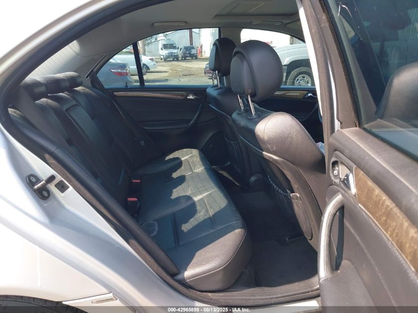 2007 Mercedes-Benz C 230 Sport VIN: WDBRF52H17F933496 Lot: 42965898