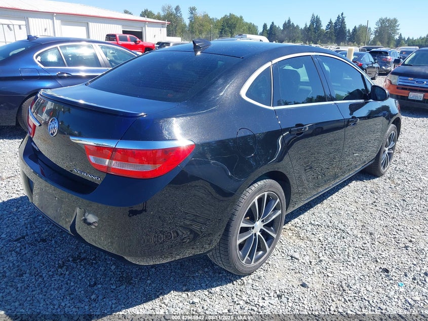2017 Buick Verano 2.4 SPORT TOURING Black Lot 111042965942 Vin 1G4PR5SK2H4104618