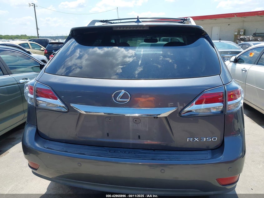 2013 LEXUS RX 350 - 2T2BK1BA2DC192110