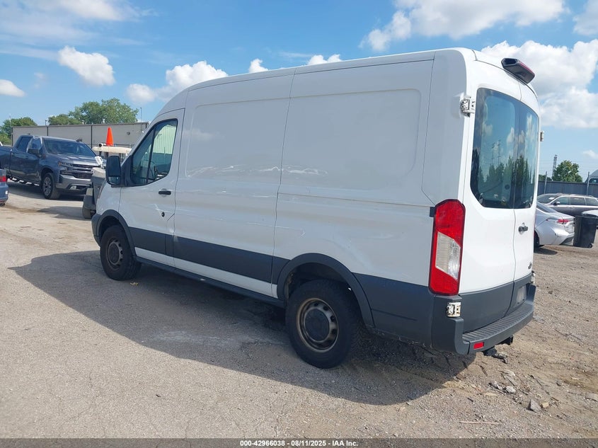 2018 Ford Transit-250 3.7 T-250 White Lot 111042966038 Vin 1FTYR1CM3JKA10900
