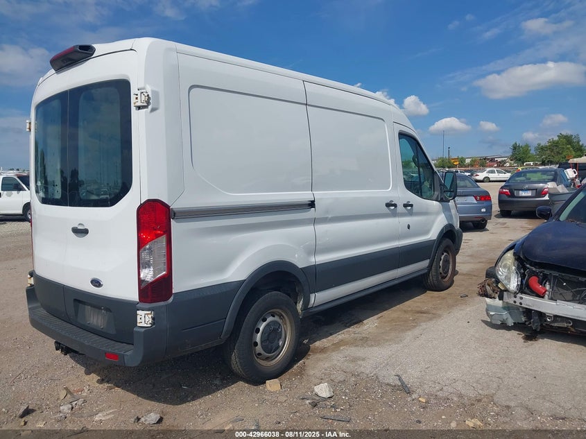 2018 Ford Transit-250 3.7 T-250 White Lot 111042966038 Vin 1FTYR1CM3JKA10900