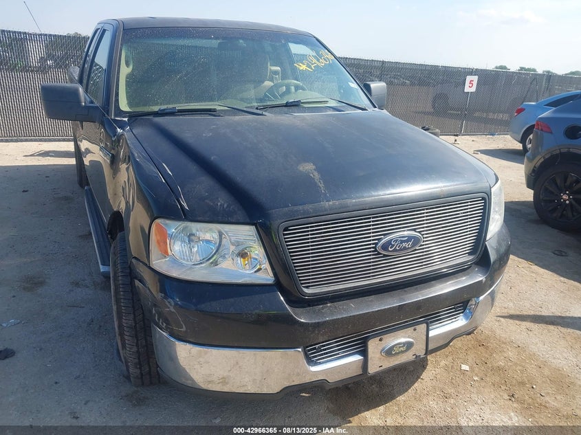 2005 Ford F-150 Stx/Xl/Xlt black truck gasoline 1FTRX12WX5NB82892 photo #1