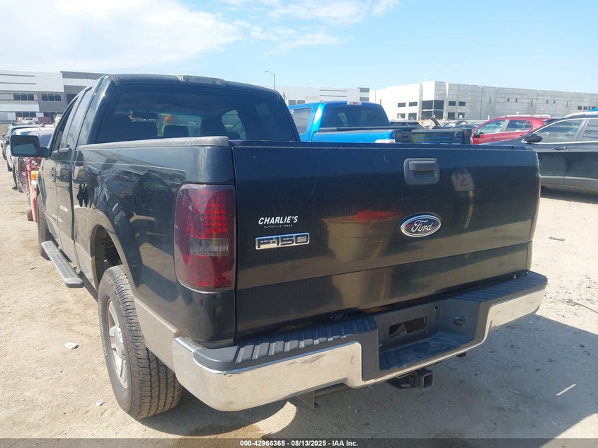 2005 Ford F-150 Stx/Xl/Xlt black truck gasoline 1FTRX12WX5NB82892 photo #4