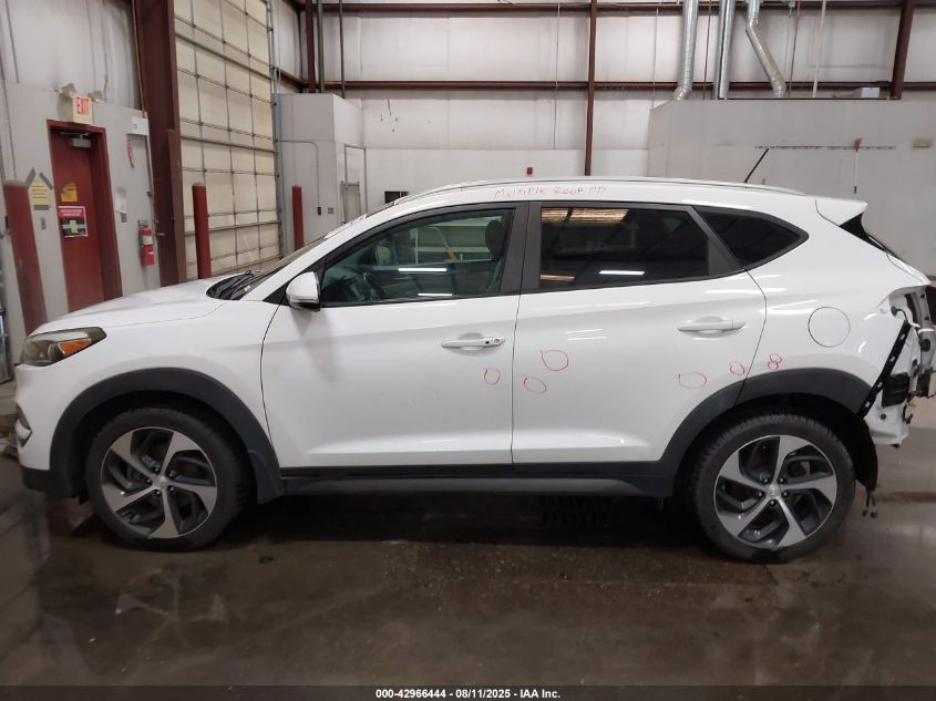 2016 Hyundai Tucson Sport VIN: KM8J3CA28GU059728 Lot: 42966444