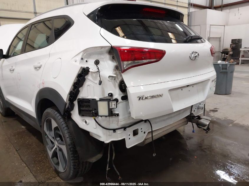 2016 Hyundai Tucson Sport VIN: KM8J3CA28GU059728 Lot: 42966444