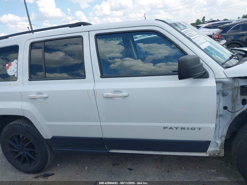 2015 JEEP PATRIOT SPORT - 1C4NJRBBXFD316657