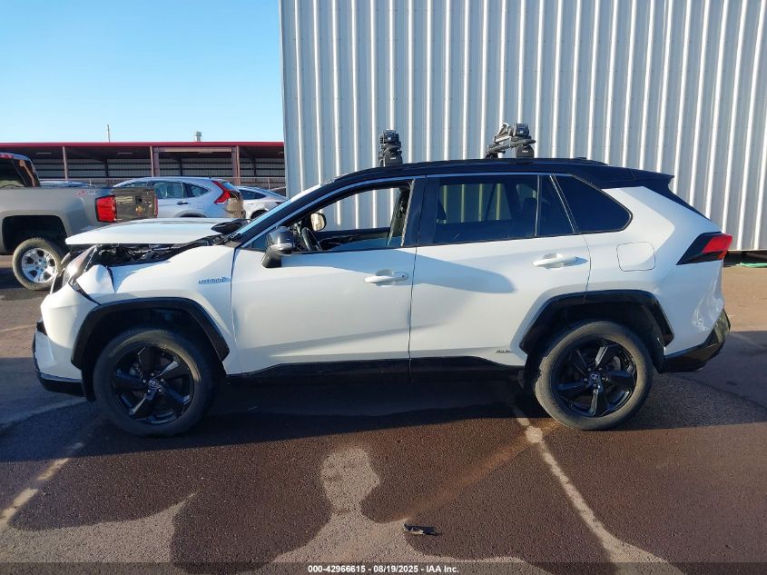 2020 Toyota Rav4 Hybrid Xse VIN: 2T3EWRFVXLW099731 Lot: 42966615