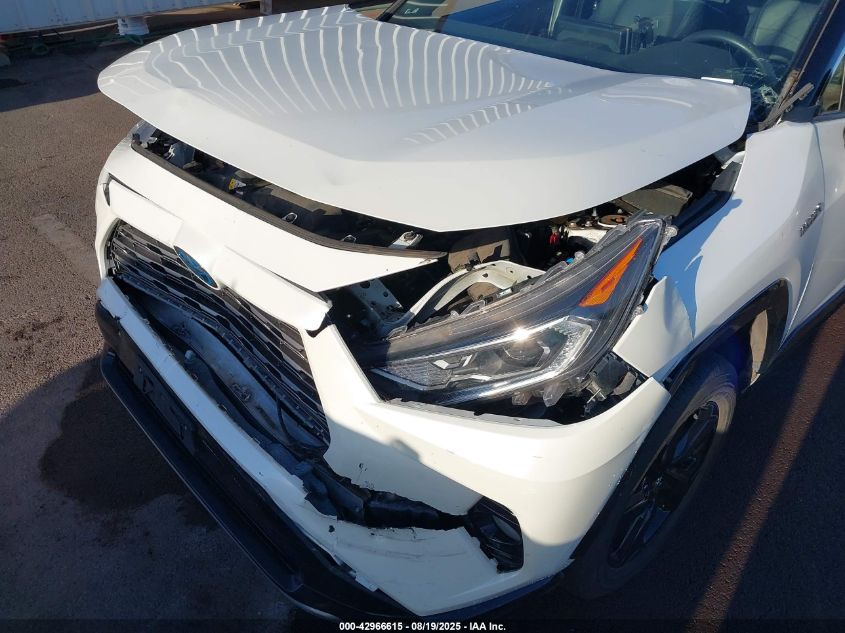 2020 Toyota Rav4 Hybrid Xse VIN: 2T3EWRFVXLW099731 Lot: 42966615