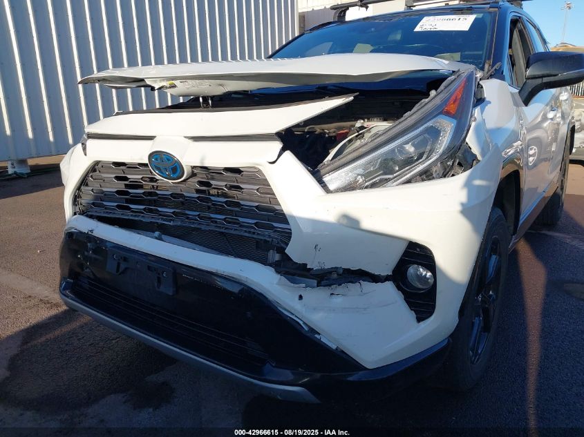 2020 Toyota Rav4 Hybrid Xse VIN: 2T3EWRFVXLW099731 Lot: 42966615