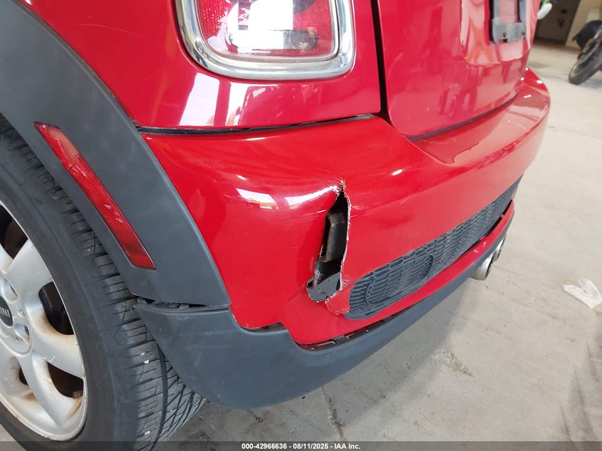 2009 Mini Cooper S VIN: WMWMF73589TW83638 Lot: 42966636