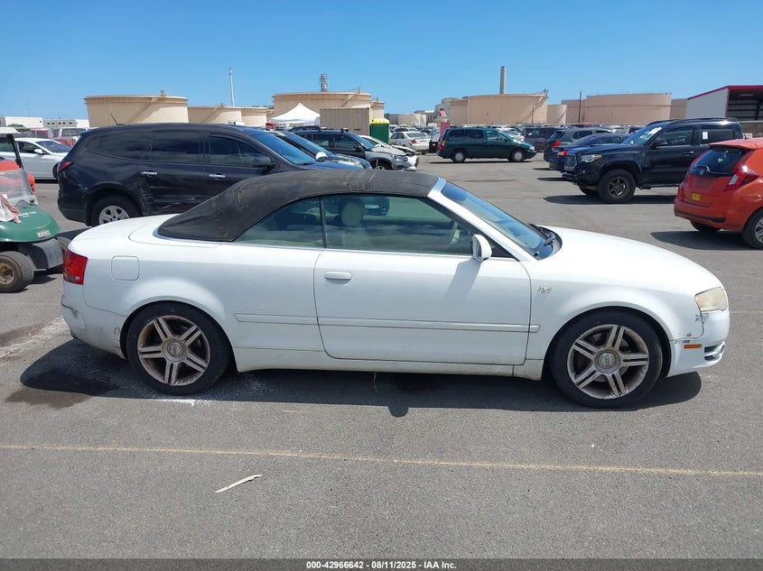 2007 Audi A4 2.0T VIN: WAUAF48H07K021320 Lot: 42966642
