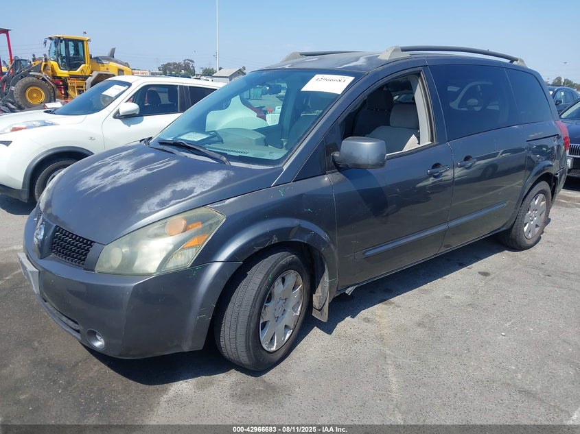 5N1BV28U96N119783 2006 NISSAN QUEST photo no. 2