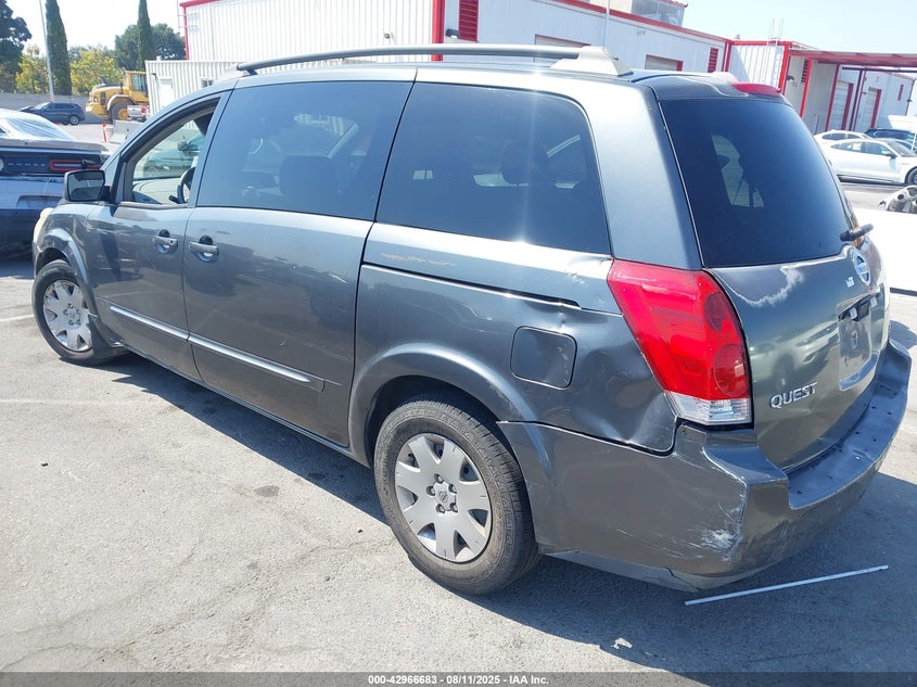 5N1BV28U96N119783 2006 NISSAN QUEST photo no. 3