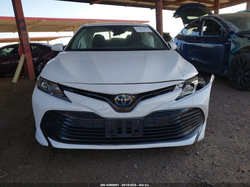 2019 Toyota Camry Hybrid Le VIN: 4T1B31HK8KU510678 Lot: 42966901