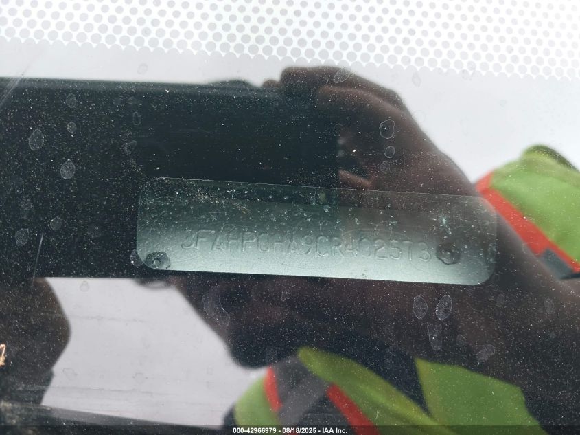 2012 Ford Fusion Se VIN: 3FAHP0HA9CR402573 Lot: 42966979