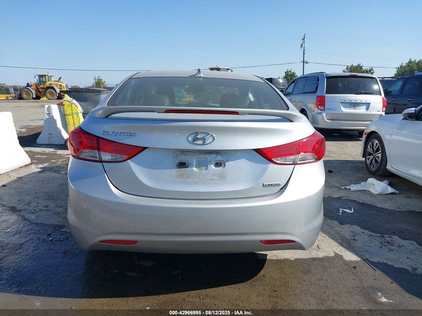 2013 HYUNDAI ELANTRA LIMITED - 5NPDH4AE0DH411676
