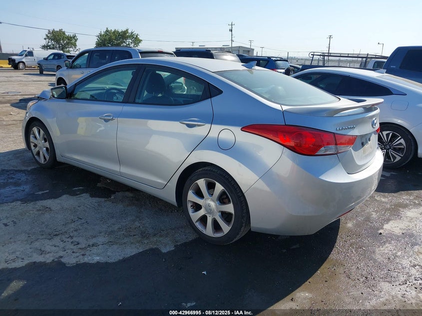 2013 HYUNDAI ELANTRA LIMITED - 5NPDH4AE0DH411676