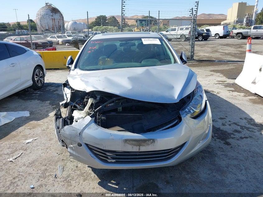 2013 HYUNDAI ELANTRA LIMITED - 5NPDH4AE0DH411676
