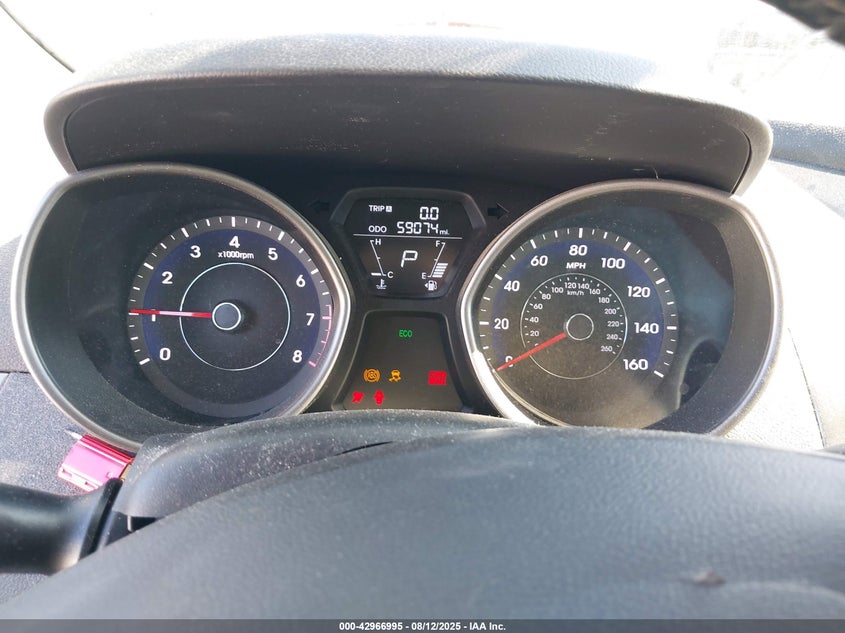 2013 HYUNDAI ELANTRA LIMITED - 5NPDH4AE0DH411676