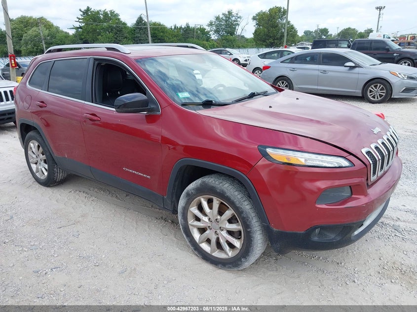 1C4PJMDS8EW210414 2014 Jeep Cherokee Limited auction photo 1