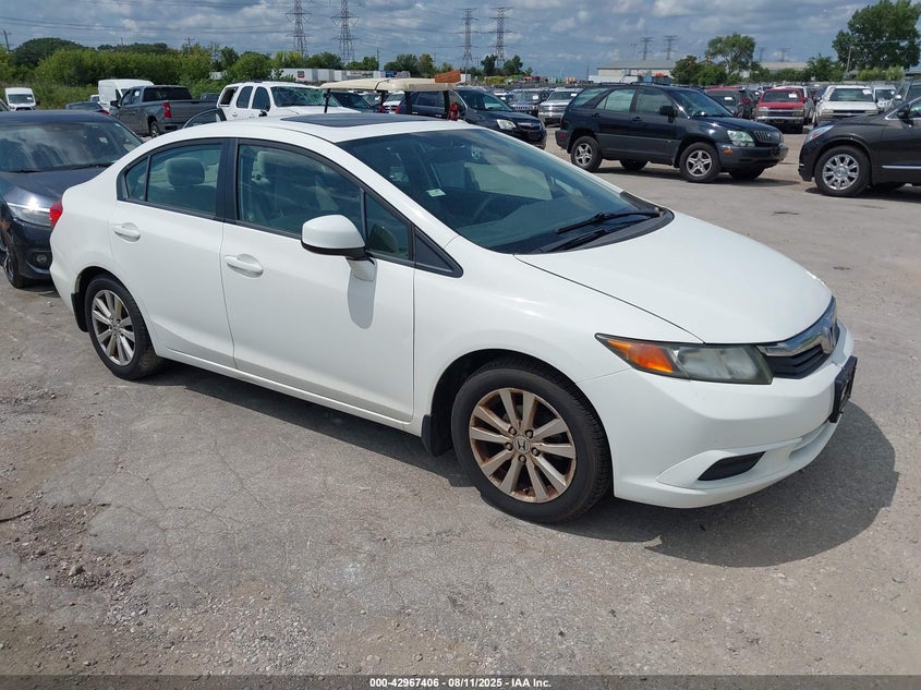 19XFB2F8XCE044533 2012 Honda Civic Ex auction photo 1