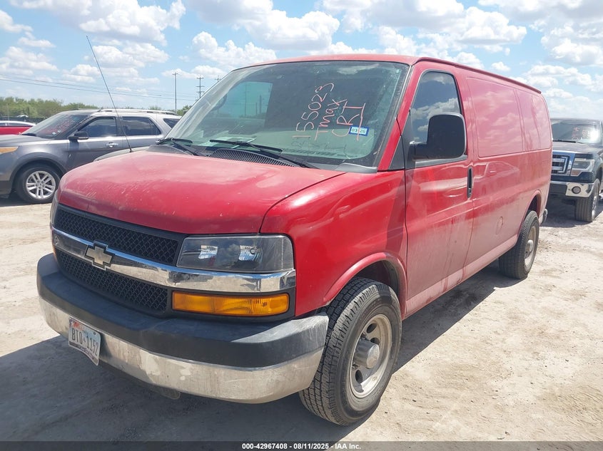 Vin: 1gcwgfbg4c1155023, lot: 43461430, chevrolet express 2500 work van 20122