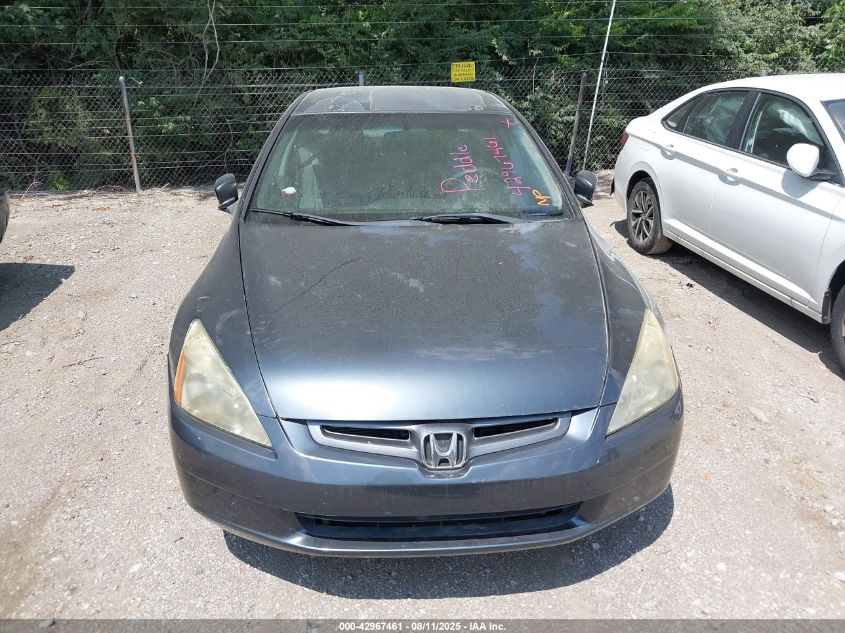 2004 Honda Accord 2.4 Lx VIN: 1HGCM56314A163239 Lot: 42967461