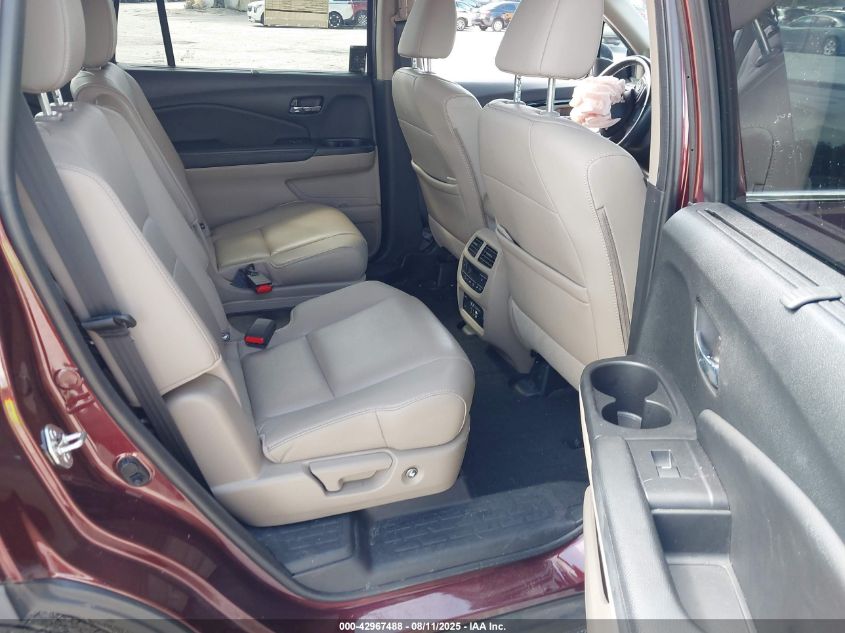 2021 Honda Pilot 2Wd Touring 7 Passenger VIN: 5FNYF5H69MB008726 Lot: 42967488