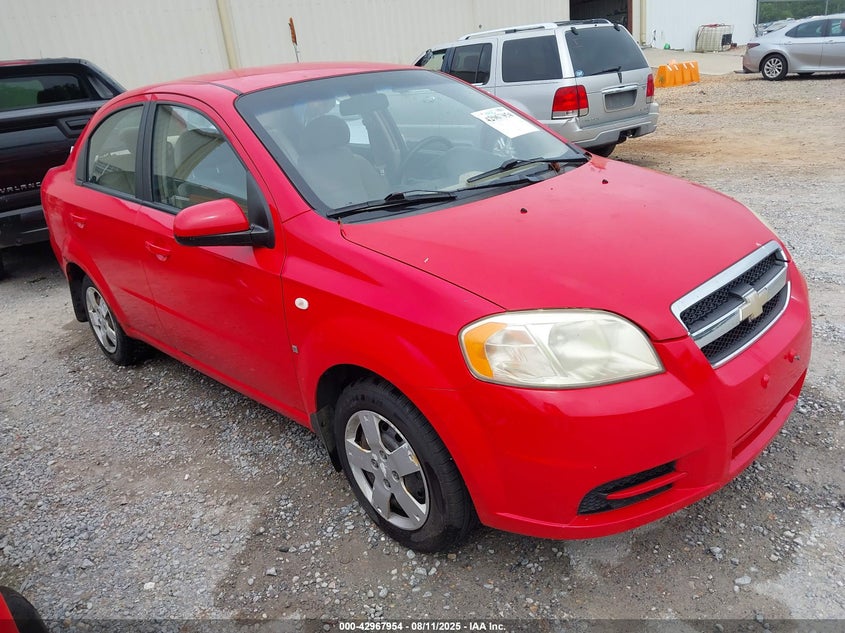 KL1TD56697B076896 2007 Chevrolet Aveo Ls auction photo 1