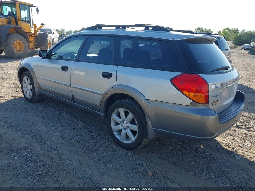 2006 Subaru Outback 2.5I silver wagon gasoline 4S4BP61C167301226 photo #4
