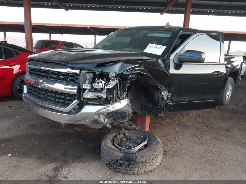 2018 Chevrolet Silverado 1500 1Lt VIN: 3GCPCREC3JG614308 Lot: 42968222
