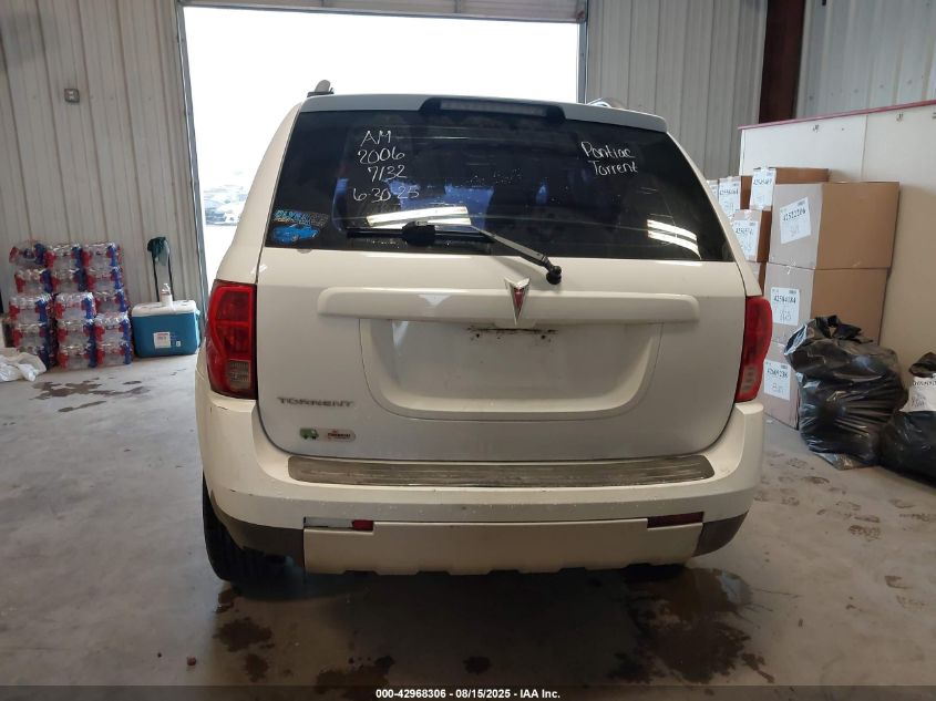 2006 Pontiac Torrent VIN: 2CKDL63F966077132 Lot: 42968306