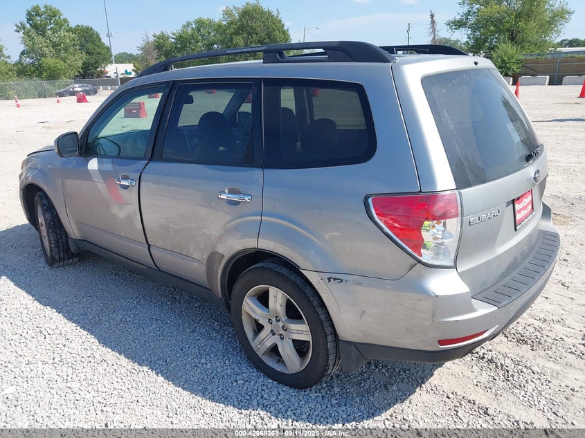 2009 Subaru Forester 2.5X silver other gasoline JF2SH63659H793980 photo #4