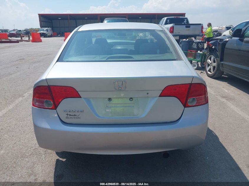 2008 Honda Civic Lx VIN: 2HGFA16578H357698 Lot: 42968539