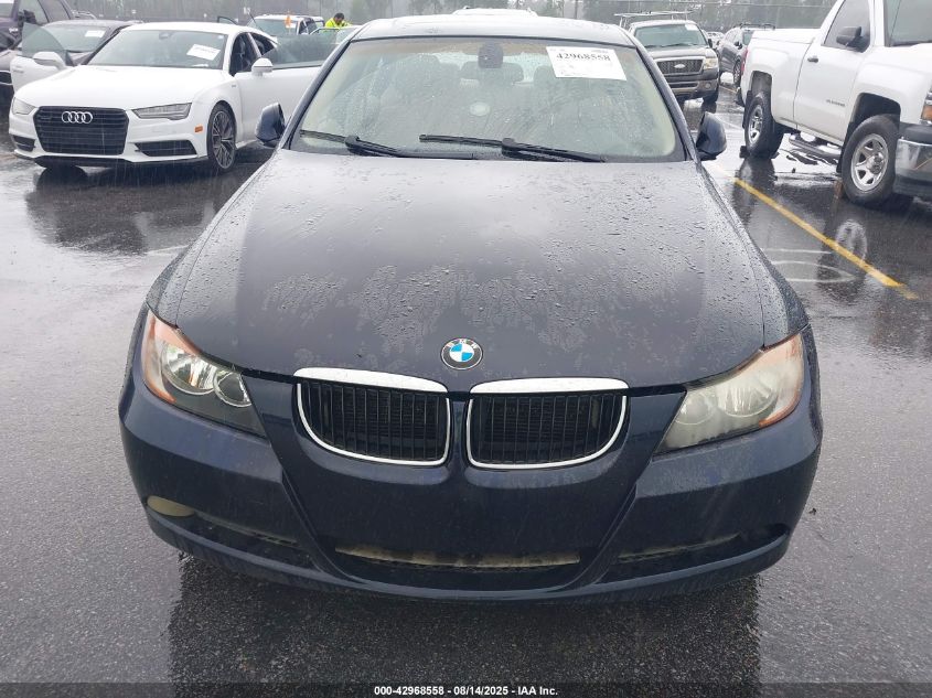 2006 BMW 325I VIN: WBAVB13586KX65612 Lot: 42968558