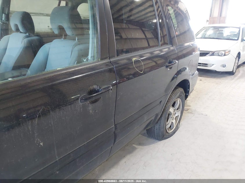 2008 Honda Pilot Se VIN: 5FNYF183X8B043151 Lot: 42968663