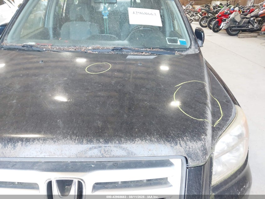 2008 Honda Pilot Se VIN: 5FNYF183X8B043151 Lot: 42968663