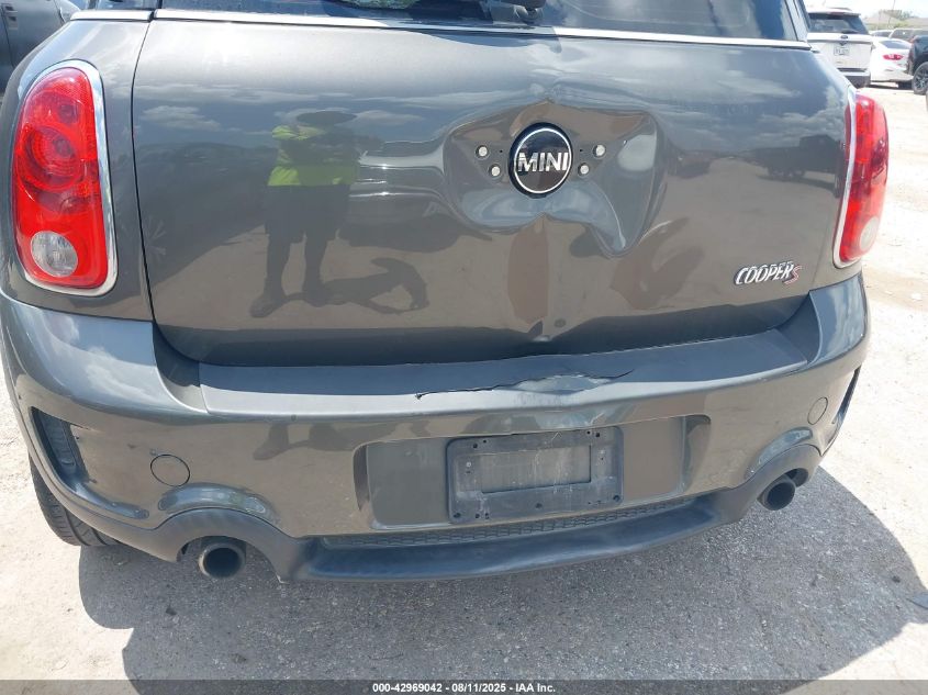 2012 Mini Cooper S Countryman VIN: WMWZC3C59CWM27358 Lot: 42969042