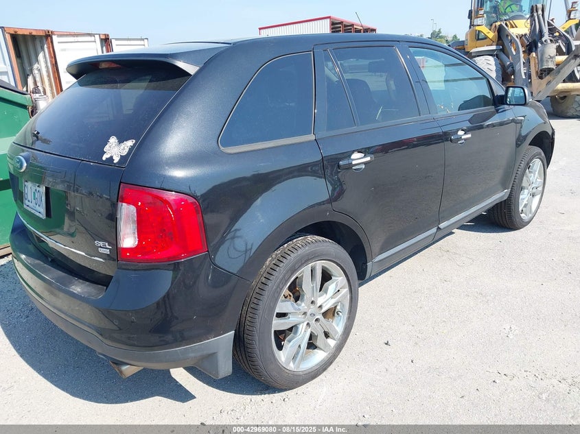 Vin: 2fmdk4jc8cba76009, lot: 43463102, ford edge sel 20124