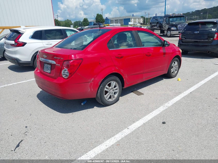 Vin: 1g1jc5sb3d4123600, lot: 43463189, chevrolet sonic lt auto 20134