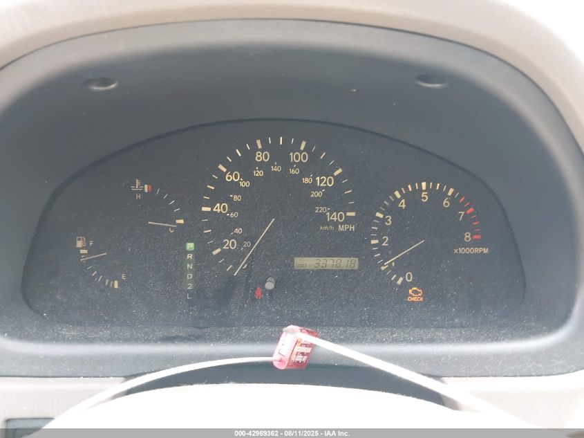 2000 Lexus Rx Series VIN: JC6GF10U8Y0048483 Lot: 42969362