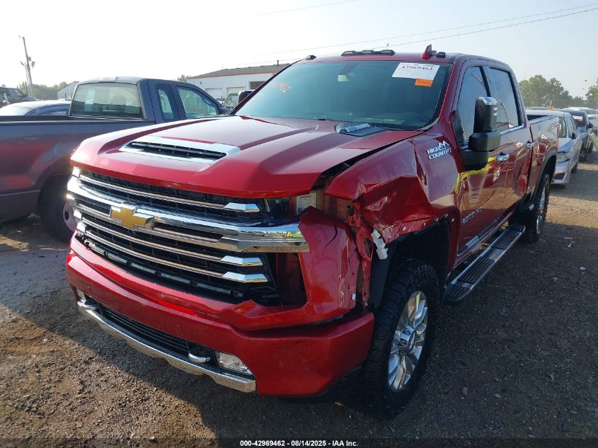 2022 Chevrolet Silverado 2500Hd 4Wd Standard Bed High Country VIN: 1GC4YREY9NF203468 Lot: 42969462