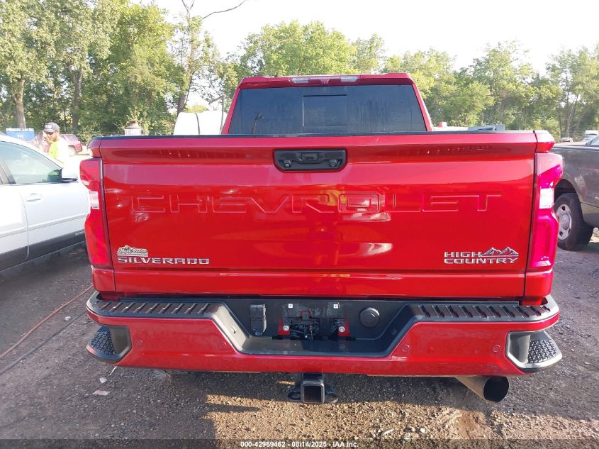 2022 Chevrolet Silverado 2500Hd 4Wd Standard Bed High Country VIN: 1GC4YREY9NF203468 Lot: 42969462